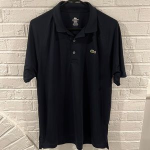 Lacoste Sport Mens Navy Blue Polo size 5 Large